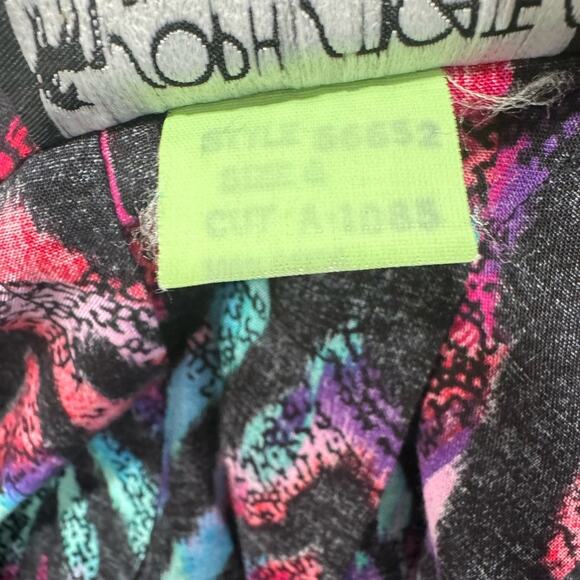 Vintage retro 80’s print skirt by Sophisticates - Picture 3 of 6